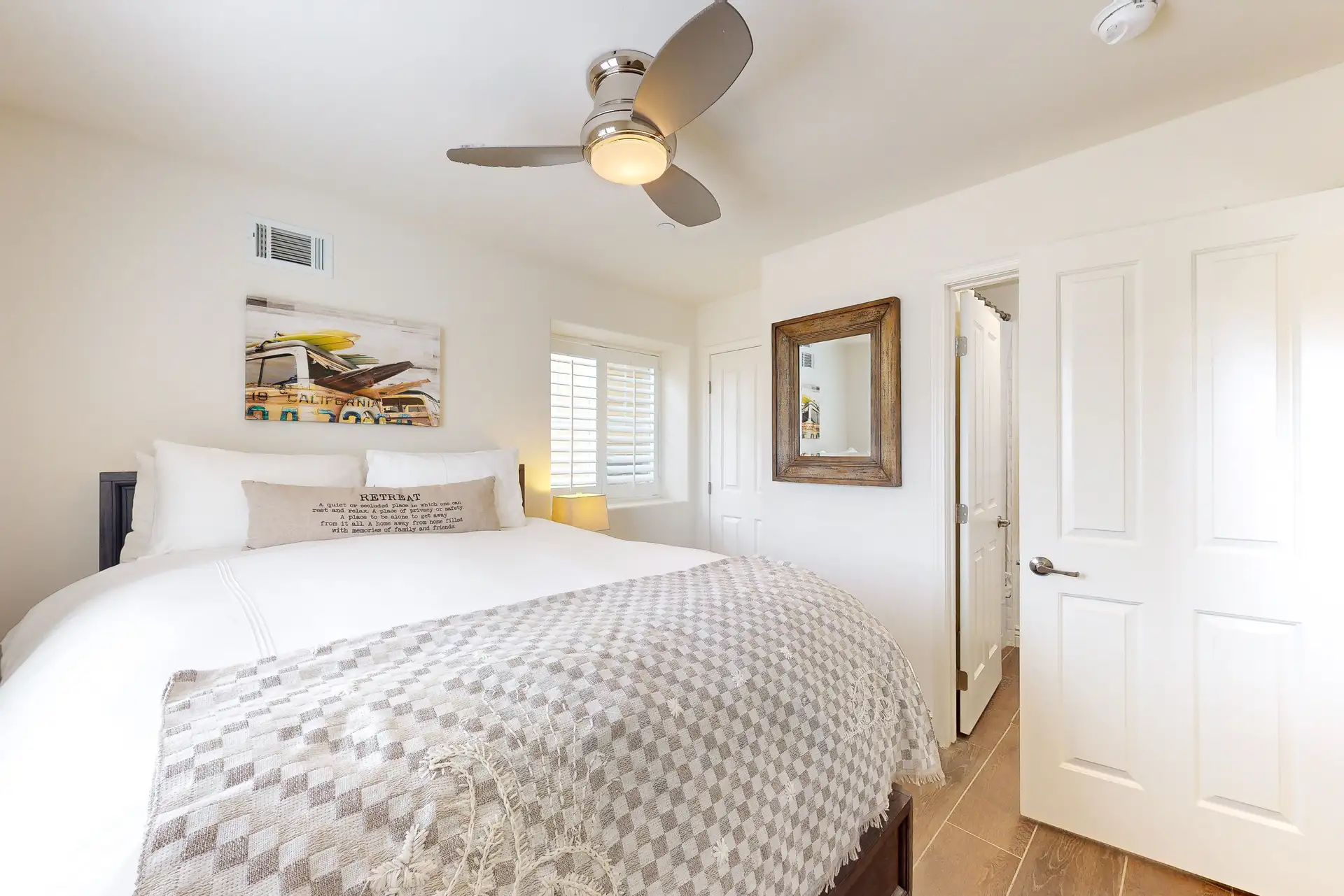 Downstairs bedroom